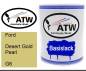 Preview: Ford, Desert Gold Pearl, G6: 1L Lackdose, von ATW Autoteile West.